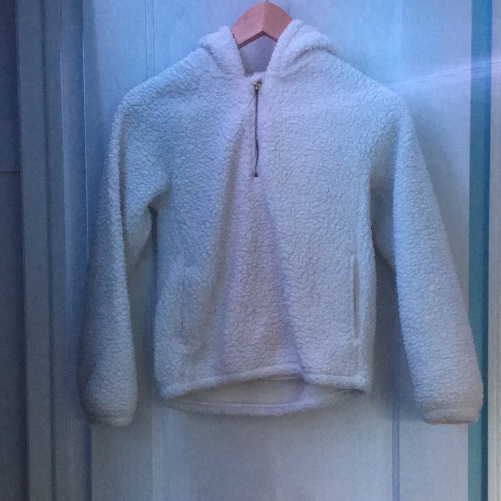 (Kids) Zip-up fleece hoodie